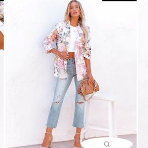 Floral Blazer, Vici, brand new w/tags, size M